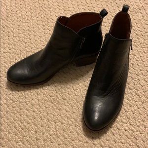Lucky Brand Leather Booties